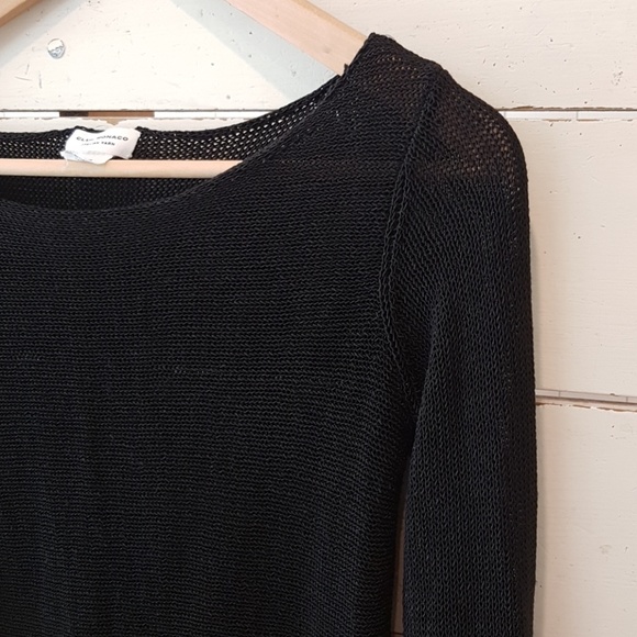 Club Monaco drapey semi-sheer tunic sweater S - Picture 5 of 7